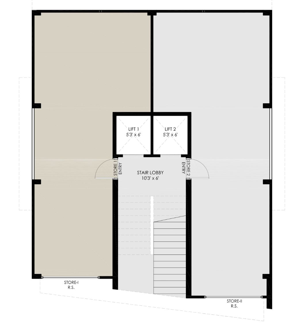 Retail Level Plan (G+1)